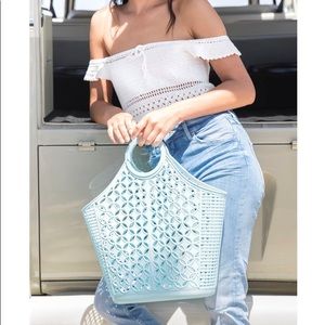 Ladies Tote Bag, blue